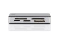Czytnik kart 5-portowy USB 3.0 SuperSpeed(ALL-IN-ONE) czarno-srebrny - 2206732