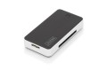 Czytnik kart 5-portowy USB 3.0 SuperSpeed(ALL-IN-ONE) czarno-srebrny - 2014841