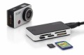 Czytnik kart 5-portowy USB 3.0 SuperSpeed(ALL-IN-ONE) czarno-srebrny - 2430113