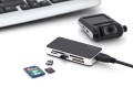 Czytnik kart 5-portowy USB 3.0 SuperSpeed(ALL-IN-ONE) czarno-srebrny - 2370539