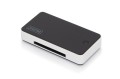 Czytnik kart 5-portowy USB 3.0 SuperSpeed(ALL-IN-ONE) czarno-srebrny - 2430117