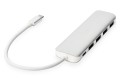 Digitus 4-portowy hub USB Type-C™ (USB 3.0) + PD - 2594198