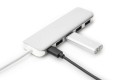 Digitus 4-portowy hub USB Type-C™ (USB 3.0) + PD - 2616291