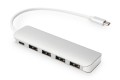 Digitus 4-portowy hub USB Type-C™ (USB 3.0) + PD - 2357535