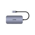 UNITEK D1071A hub i koncentrator USB 3.0 SuperSpeed 5 Gb/s Srebrny - 1065378