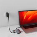 UNITEK D1071A hub i koncentrator USB 3.0 SuperSpeed 5 Gb/s Srebrny - 2616306