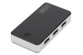 Digitus Hub USB 3.0, 4 porty, czarny - 2421933