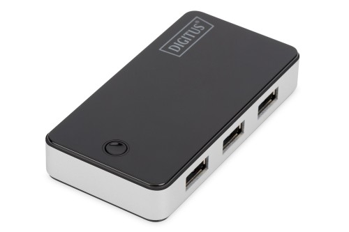 Digitus Hub USB 3.0, 4 porty, czarny - 2421938
