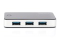 Digitus Hub USB 3.0, 4 porty, czarny - 2544524