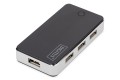 Hub DIGITUS DA-70222 (7x USB 2.0; kolor czarny) - 2328067