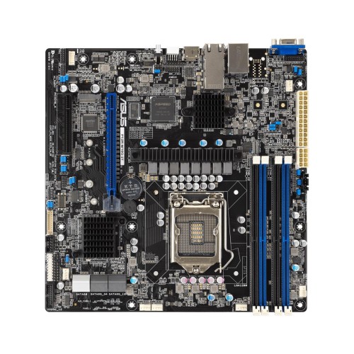 Płyta Serwerowa ASUS P12R-M/10G-2T/ASMB10 LGA-1200,C252, 4*DIMM, 1*PCIe x8 slot, 1*PCIe 16 slot, 6*SATA ports, 1*M2, 1 x Dual Port Intel X710-AT2 + 1 x Mgmt LAN, ASMB10,MICROATX - 1204680