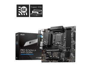 MSI PRO B760M-A WIFI DDR4 płyta główna Intel B760 LGA 1700 micro ATX
