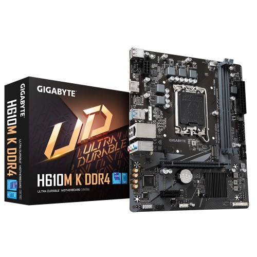 Gigabyte H610M K DDR4 1.0 płyta główna Intel H610 Express LGA 1700 micro ATX - 1925017