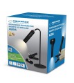 Lampka biurkowa LED Esperanza AGENA 3w1 czarna - 2615674