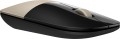 Mysz HP Z3700 Wireless Mouse Gold bezprzewodowa złota 7UH88AA - 2608849