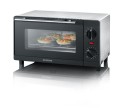 SEVERIN MINI PIEKARNIK, POJEMNOŚĆ 9 LITR., TIMER DO 60 MIN., KRATKA DO GRILLOWANIA I PIECZENIA, MOC 800 W TO2052 - 2612033