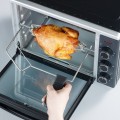 SEVERIN MINI PIEKARNIK Z TERMOOBIEGIEM, PÓJ. 30 L , TEMP. DO 230°C, TIMER DO 120 MIN., ROŻNO, RUSZT I BLACHA MOC 1600W TO2056 - 2612047