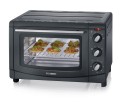 SEVERIN MINI PIEKARNIK, 20 L, TIMER DO 60 MIN, TEMP. OD 100°C DO 230°C, TACA, BLACHA, RUSZT DO GRILLOWANIA, MOC 1500W TO2067 - 2612054