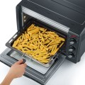 SEVERIN MINI PIEKARNIK, 20 L, TIMER DO 60 MIN, TEMP. OD 100°C DO 230°C, TACA, BLACHA, RUSZT DO GRILLOWANIA, MOC 1500W TO2067 - 2612056