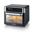SEVERIN MINI PIEKARNIK Z FUNKCJĄ AIR FRYER, 12 AUTO. PROGRAMÓW, WYŚWIELACZ DOTYKOWY LED, TEMP. 40°C-220°C, 25 L ,2200W TO2077 - 2612061