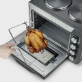 SEVERIN MINI PIEKARNIK Z PŁYTAMI DO GOTOWANIA, ZAKRES TEMP. 100°C-230°C, TIMER DO 120 MIN, 30 L, 1500W TO2074 - 2612078