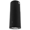 Okap wyspowy cylindryczny AKPO WK-4 ISLA BALMERA CZARNY (tuba, sterowanie mechaniczne) - 2612233