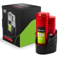 Green Cell Bateria do Milwaukee M12 12V 3Ah zamiennik M12 B3 4932451388 - 2613010