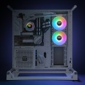 Thermaltake TH240 V2 ARGB - Zestaw chłodzenia cieczą - 24 cm - 57.05 cfm - Biały - 2613102