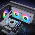 Thermaltake TH240 V2 ARGB - Zestaw chłodzenia cieczą - 24 cm - 57.05 cfm - Biały - 2613101