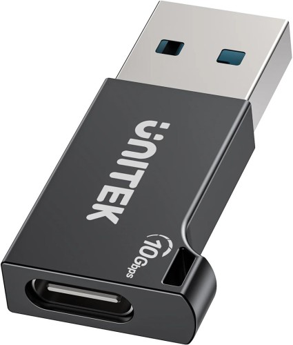 UNITEK ADAPTER USB-A - USB-C 10 GBPS M/F CZARNY - 2613986