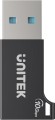 UNITEK ADAPTER USB-A - USB-C 10 GBPS M/F CZARNY - 2613988
