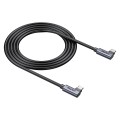 UNITEK KABEL USB-C KĄTOWY 90°/90° PD 100W M/M 1M - 2614028