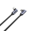 UNITEK KABEL USB-C KĄTOWY 90°/90° PD 100W M/M 1M - 2614027