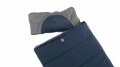 Outwell Contour Junior Dzieci Śpiwór prostokątny Poliester Niebieski - 2614057