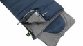 Outwell Contour Junior Dzieci Śpiwór prostokątny Poliester Niebieski - 2614059
