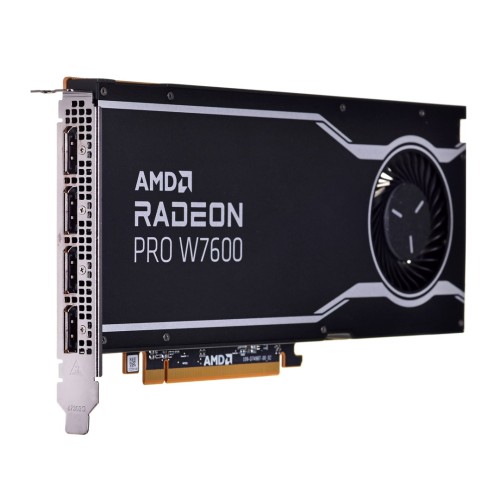 Karta graficzna AMD Radeon Pro W7600 8GB GDDR6, 4x DisplayPort 2.1, 130W, PCI Gen4 x8 - 1612283
