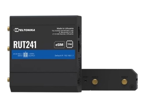 Przemysłowy router Teltonika RUT241 eSIM 4G LTE Cat 4, 2x RJ45 100Mb/s - 2614113