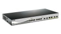 D-Link DXS-1210-12TC/E łącza sieciowe Zarządzany L2 10G Ethernet (100/1000/10000) 1U Czarny, Srebrny - 2614122