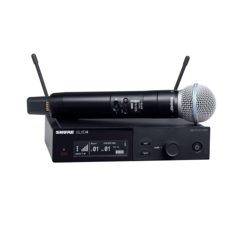 Shure SLXD24E/B58-J53 System mikrofonów bezprzewodowych - 2614540