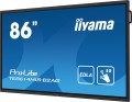 iiyama PROLITE TE8614MIS-B2AG Płaski panel Digital Signage 2,18 m (86") LCD Wi-Fi 435 cd/m2 4K Ultra HD Czarny Ekran dotykowy Procesor wbudowany Android 24/7 - 2590499