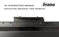 iiyama PROLITE TE8614MIS-B2AG Płaski panel Digital Signage 2,18 m (86") LCD Wi-Fi 435 cd/m2 4K Ultra HD Czarny Ekran dotykowy Procesor wbudowany Android 24/7 - 2590508