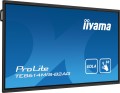iiyama PROLITE TE8614MIS-B2AG Płaski panel Digital Signage 2,18 m (86") LCD Wi-Fi 435 cd/m2 4K Ultra HD Czarny Ekran dotykowy Procesor wbudowany Android 24/7 - 2590498