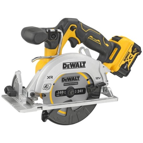 DeWALT DCS512P2-QW przenośna pilarka tarczowa 14 cm Czarny, Żółty 3600 RPM - 2615224