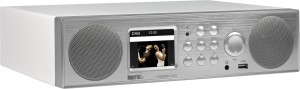 Radio Imperial DABMAN i450 DAB+/FM srebrzysta biel