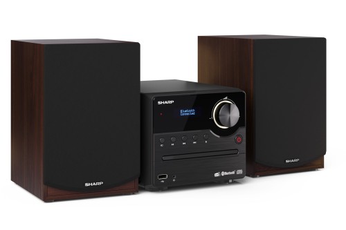 Sharp XL-B517D System micro domowego audio 45 W Brązowy - 2615448