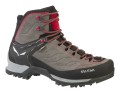Salewa MTN Trainer Mid GTX Męski Dorosły Ciemnoszary, Szary, Czerwony - 2615564