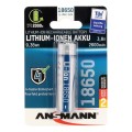 Ansmann 1307-0003 bateria do użytku domowego Bateria do ponownego naładowania 18650 Litowo-jonowa (Li-Ion) - 2615785