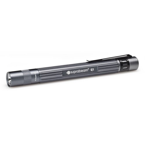 Latarka monochromatyczna LED Suprabeam Q1 zasilana na baterie szara 14.2 cm - 2615853