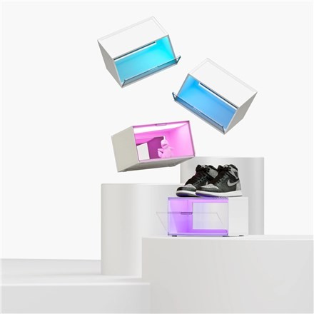 Zestaw startowy gabloty Nanoleaf X Fantaqi EXPO Smart LED (4 sztuki)|16M+ - 2608700