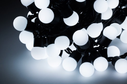 Lampki choinkowe LED, kolor zimny biały (20 m) - 2616180